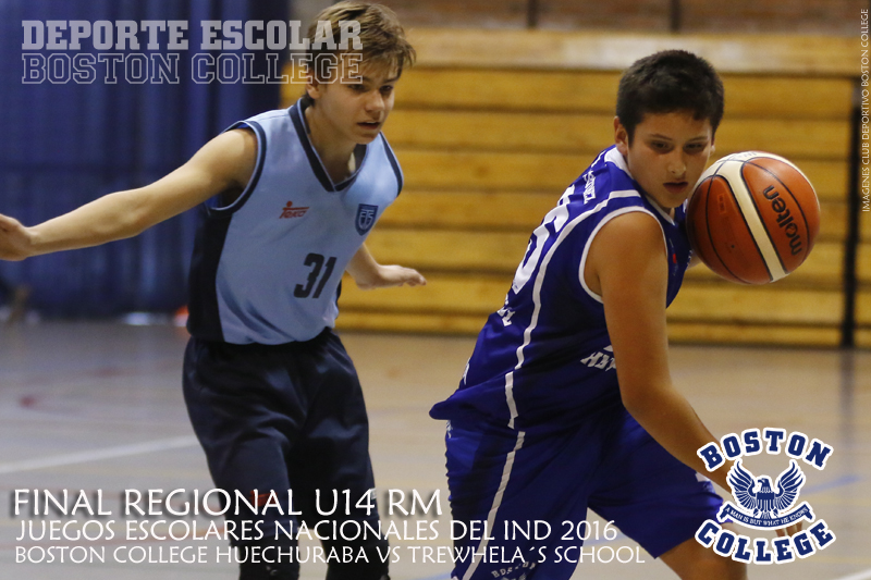 Boston College Huechuraba vs Trewhellas - Final Regional Juegos Escolares IND