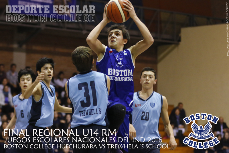 Boston College Huechuraba vs Trewhellas - Final Regional Juegos Escolares IND