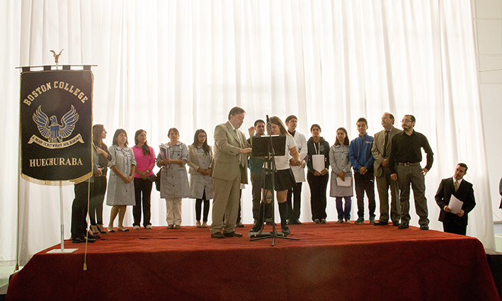 Ceremonia Primer Día de Clases Boston College Huechuraba 2016