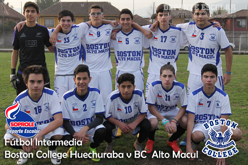 Copa UC Intermedia - Boston Huechuraba vs Boston Alto Macul