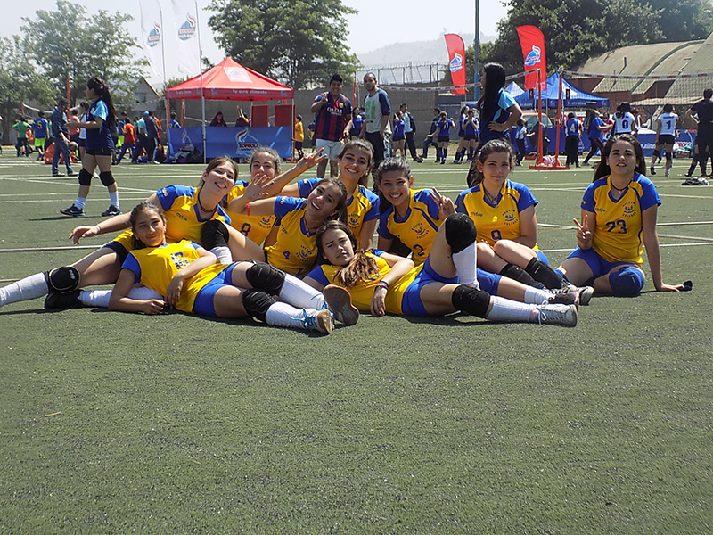 El Voleibol dice presente en torneo escolar Soprole