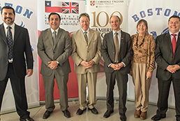 Boston College Huechuraba firma convenio con Instituto Chileno-Británico de Cultura.