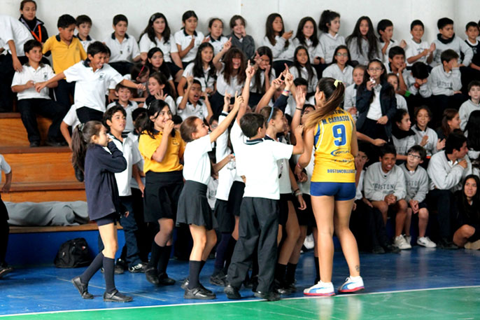 Clínica de Vóleibol en Boston College Huechuraba