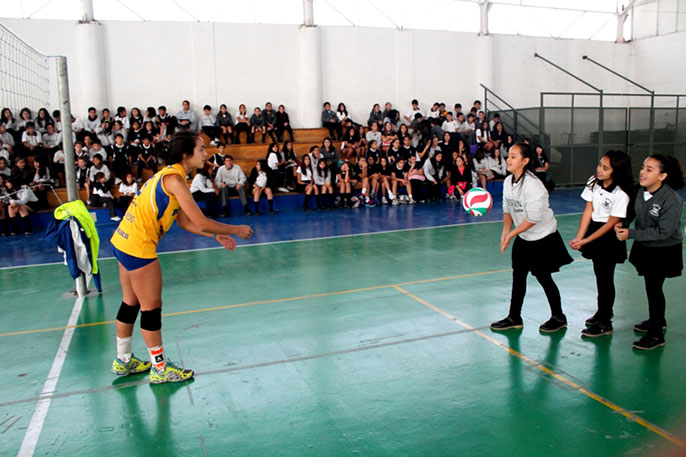 Clínica de Vóleibol en Boston College Huechuraba