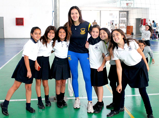 Clínica de Vóleibol en Boston College Huechuraba