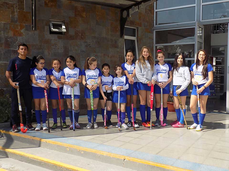 El Hockey sigue creciendo en Boston College Huechuraba