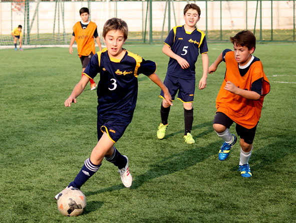 Gran jornada de fútbol se vivió en Boston College Huechuraba