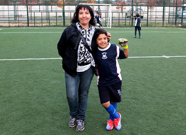 Gran jornada de fútbol se vivió en Boston College Huechuraba