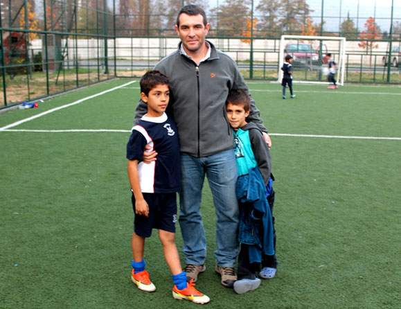 Gran jornada de fútbol se vivió en Boston College Huechuraba