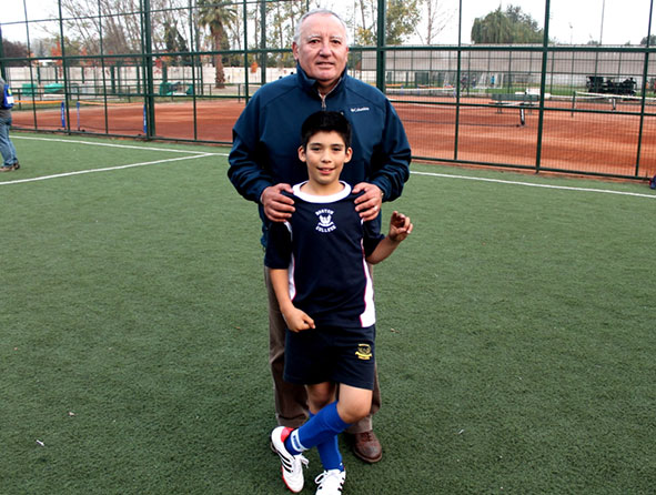 Gran jornada de fútbol se vivió en Boston College Huechuraba