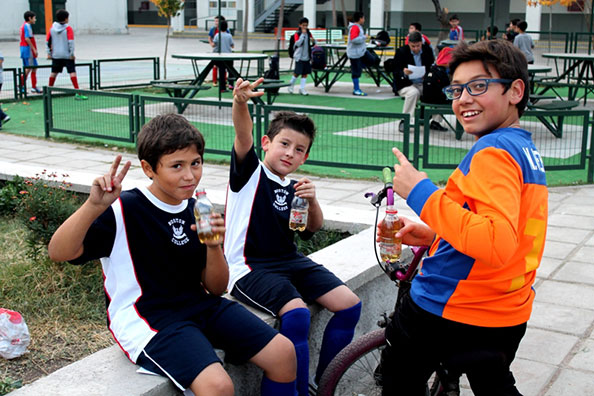 Gran jornada de fútbol se vivió en Boston College Huechuraba