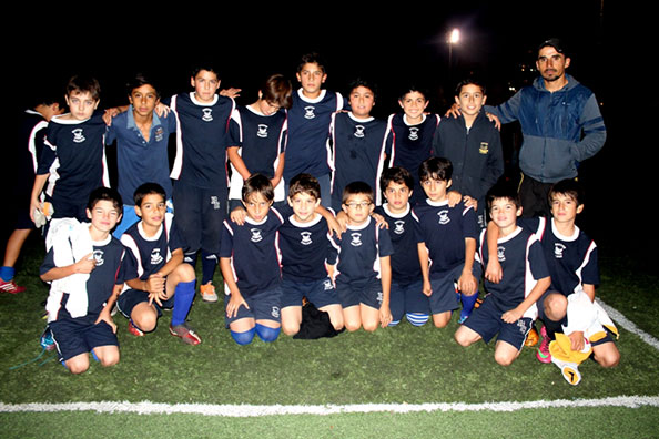 Gran jornada de fútbol se vivió en Boston College Huechuraba