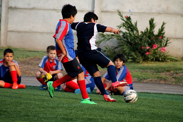 Gran jornada de fútbol se vivió en Boston College Huechuraba