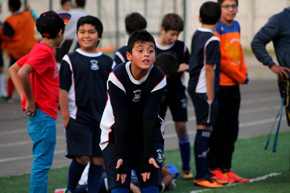 Gran jornada de fútbol se vivió en Boston College Huechuraba