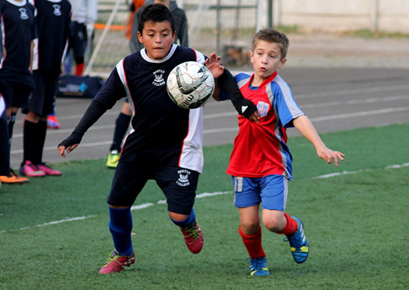 Gran jornada de fútbol se vivió en Boston College Huechuraba