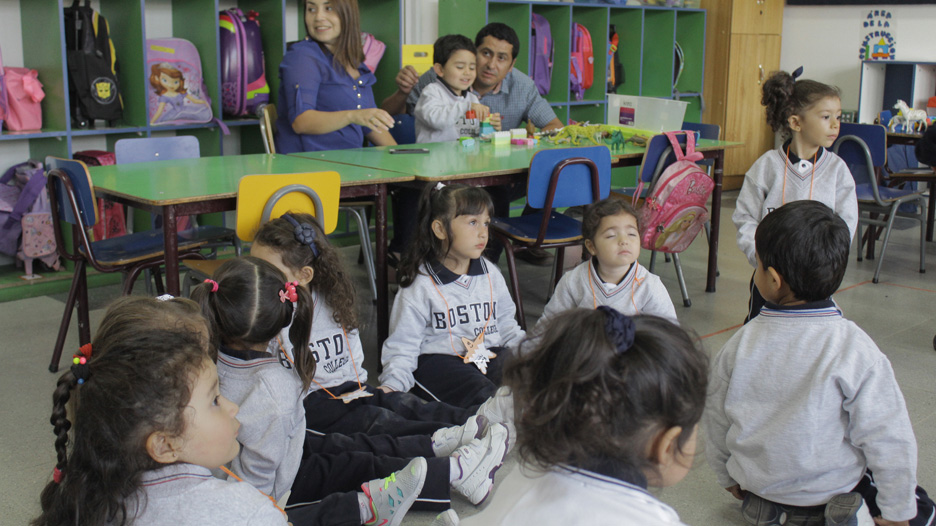 Bienvenida primer día de clases