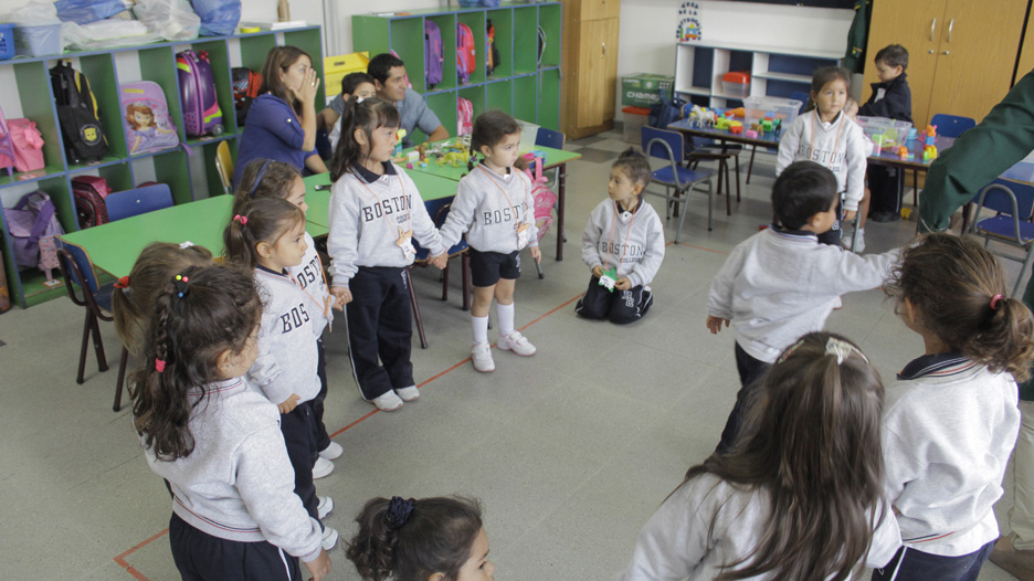 Bienvenida primer día de clases