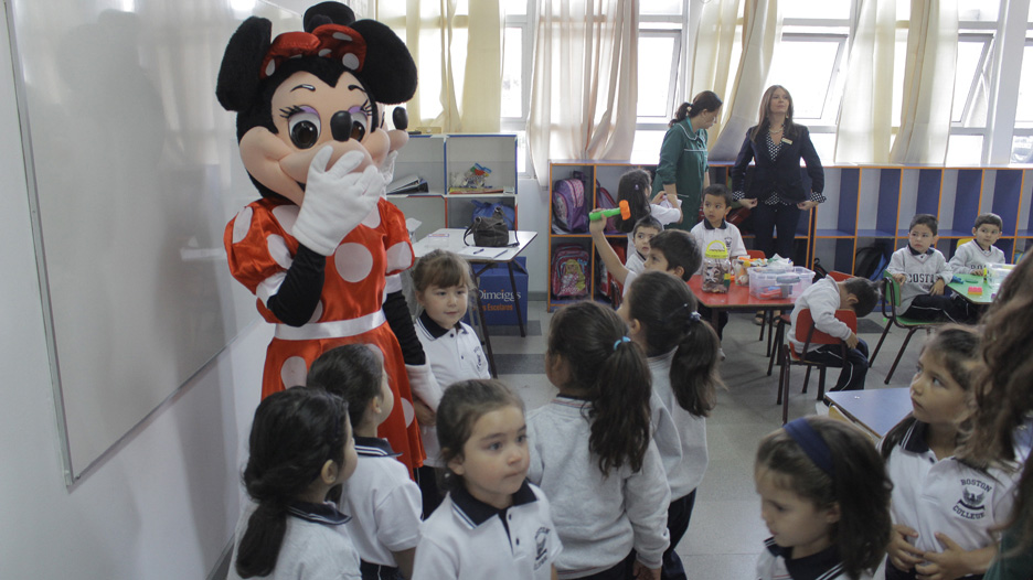 Bienvenida primer día de clases