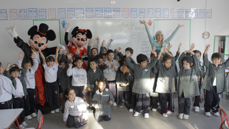 Bienvenida primer día de clases