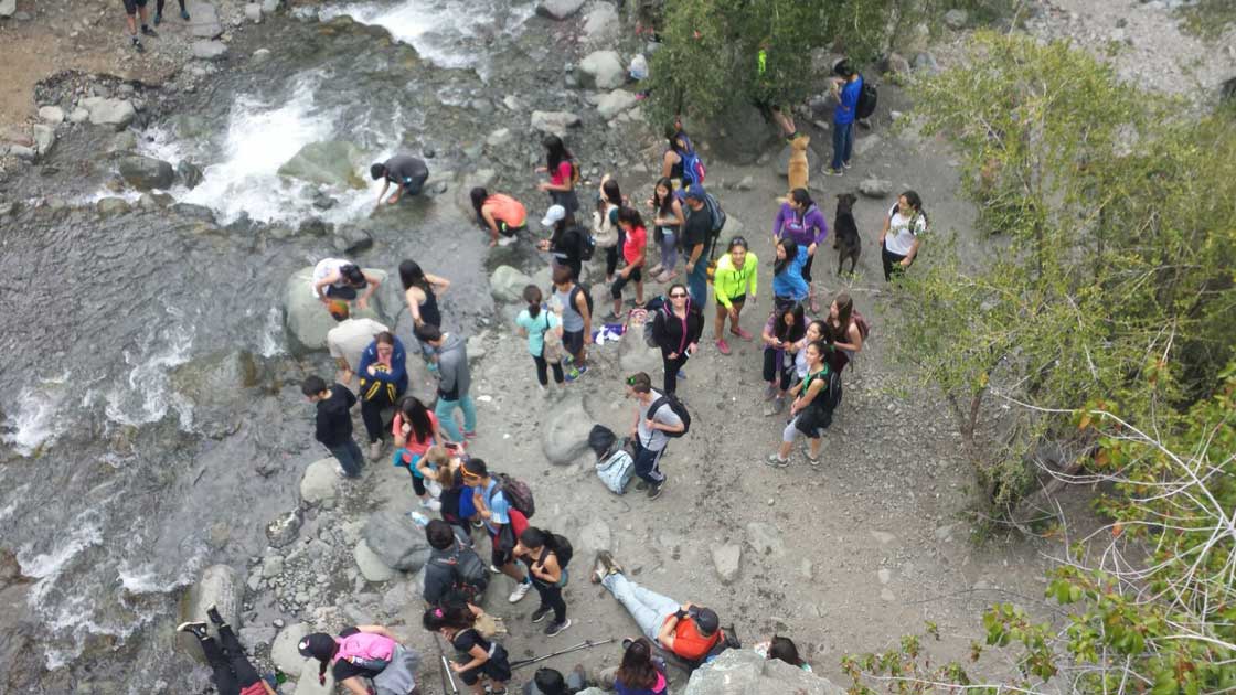 Trekking quebrada de Macul