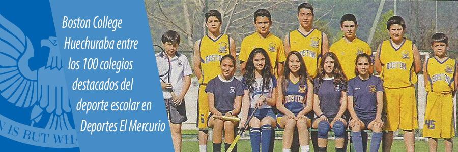Alumnos de Boston College Huechuraba entre los 100 colegios destacados del Deporte Escolar en Deport